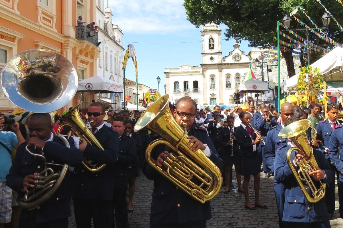 Filarmônicas da Bahia voltam a se apresentar  sob o céu do Dois de Julho!  