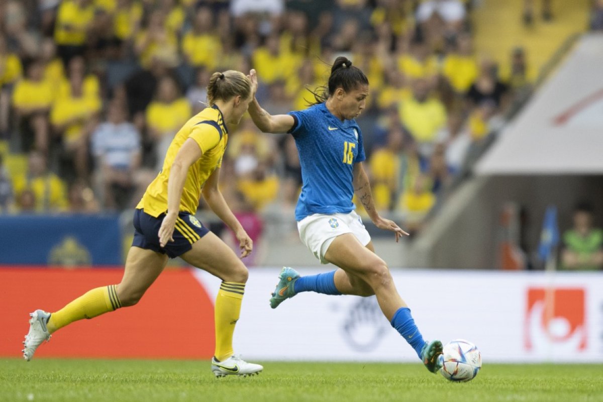 Copa América: seleção feminina leva virada da Suécia e perde 2º amistoso