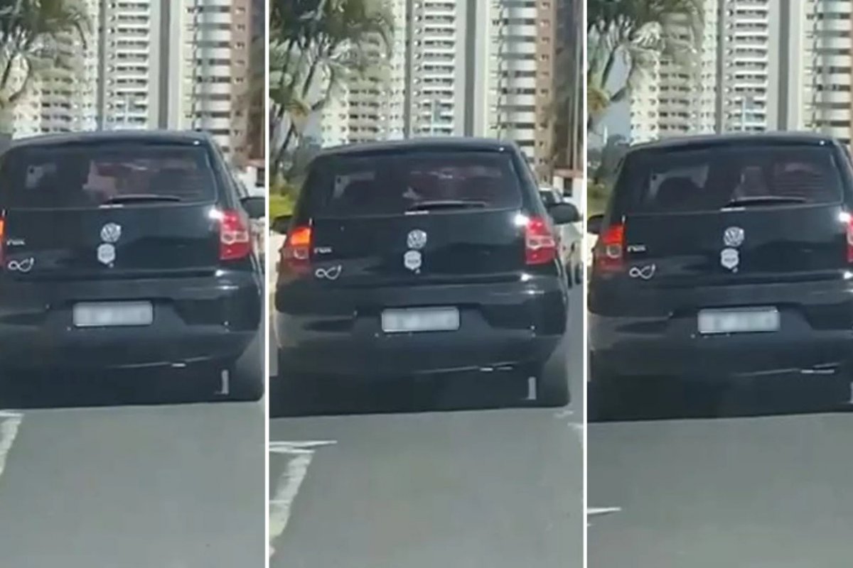 Testemunha grava mulher sendo agredida dentro de carro em movimento em São Paulo
