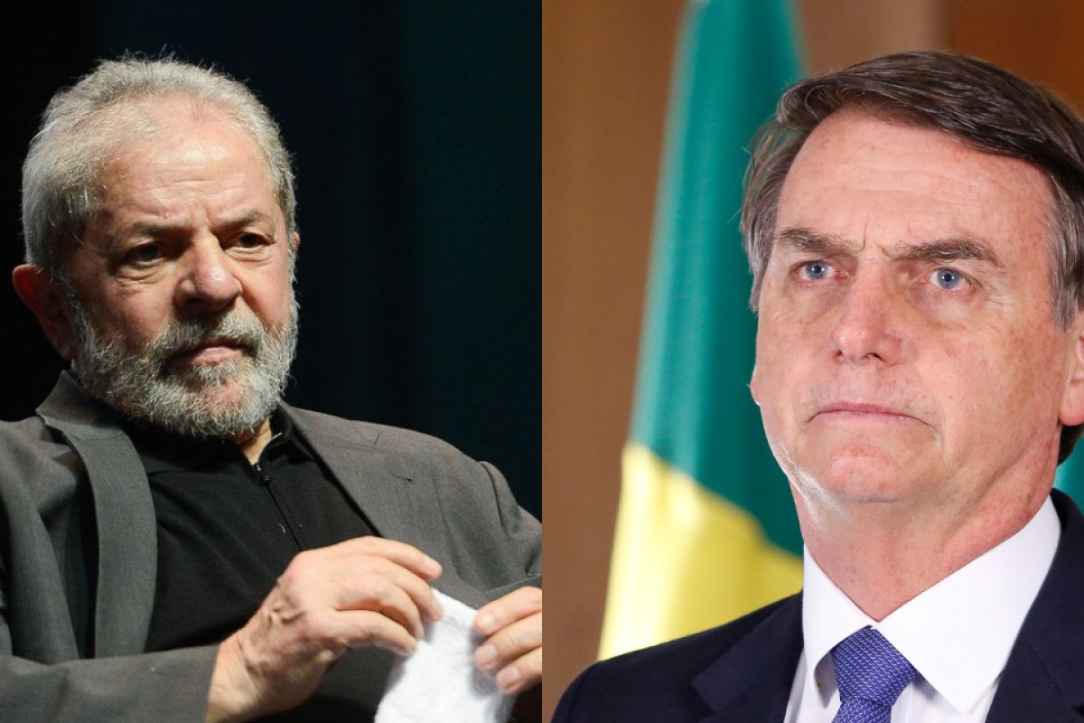 Pesquisa mostra empate entre Lula e Bolsonaro no primeiro turno