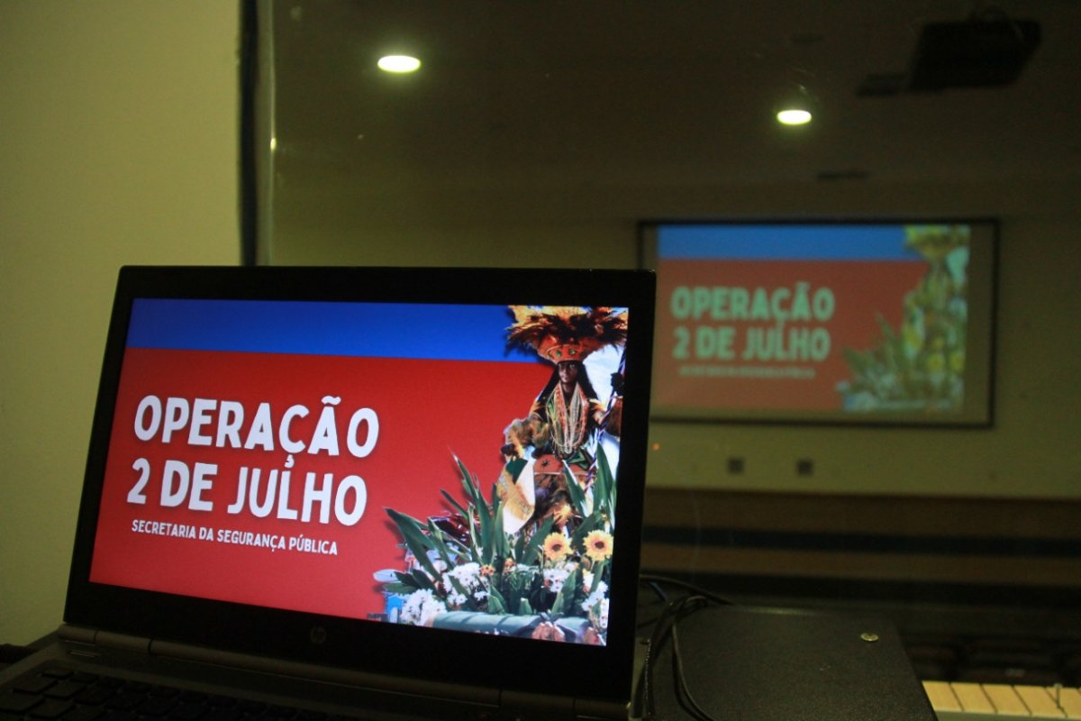 Salvador: mais de mil policiais vão cobrir o cortejo do 2 de julho