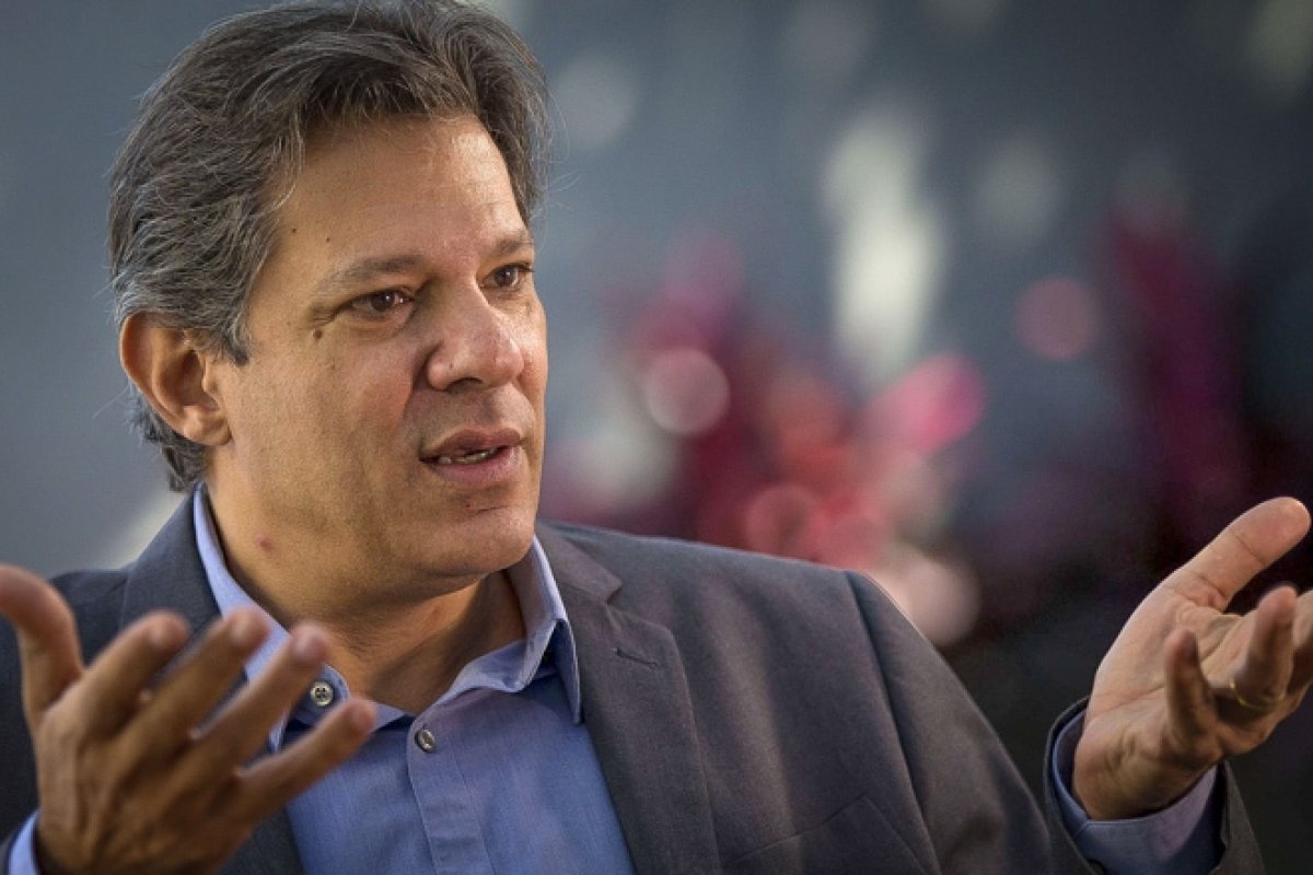 Haddad é rejeitado por 35% dos eleitores de SP, revela Datafolha