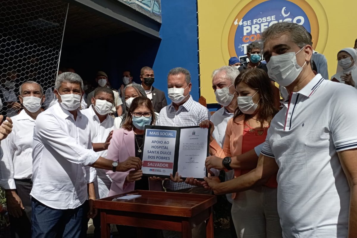 Rui Costa anuncia aumento do valor anual de contrato com a OSID para R$ 198 milhões