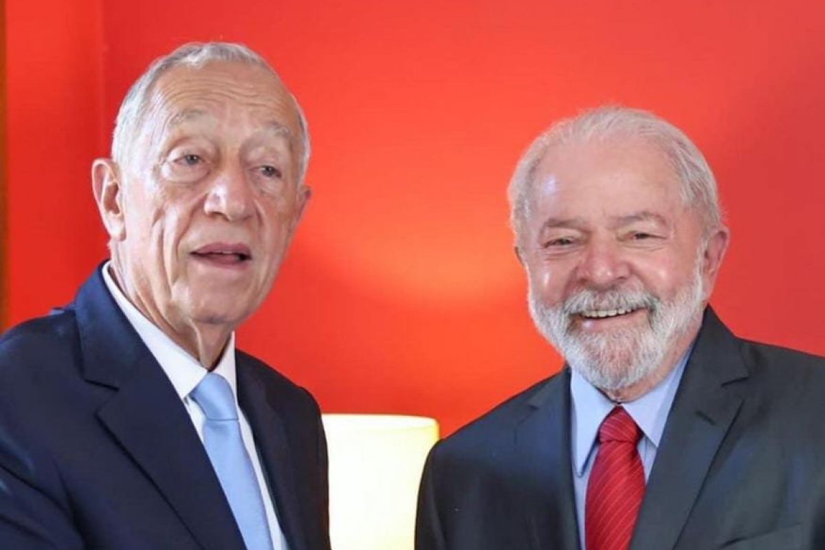 Presidente de Portugal e Lula se encontram em São Paulo