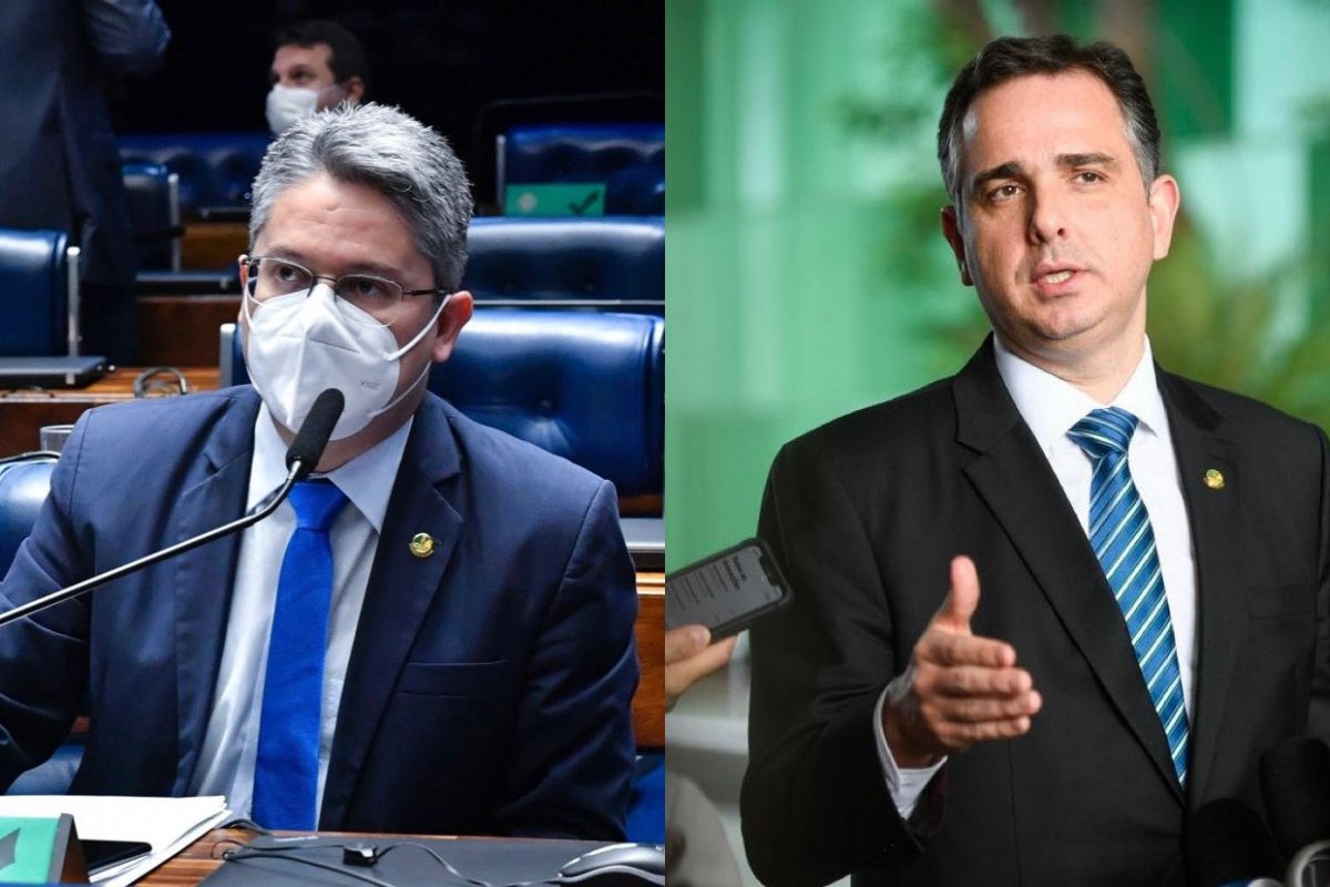 Alessandro Vieira e Pacheco se desentendem durante votação da LDO