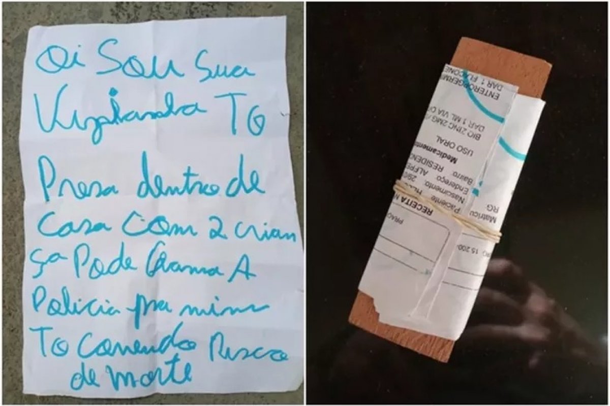 Mulher em cárcere privado é resgatada após pedir ajuda com bilhete