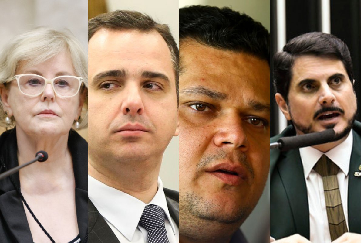 Ministra Rosa Weber envia notícia-crime contra Pacheco, Alcolumbre e Do Val para PGR