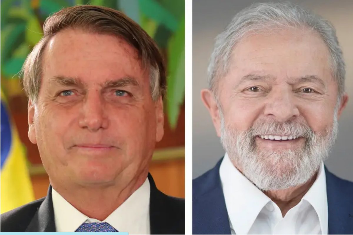 Pesquisa mostra Bolsonaro e Lula empatados entre os eleitores do Rio de Janeiro