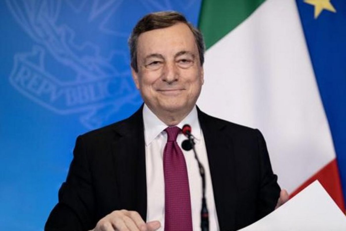 Mario Draghi diz que está mantida decisão de renunciar ao cargo de primeiro-ministro da Itália