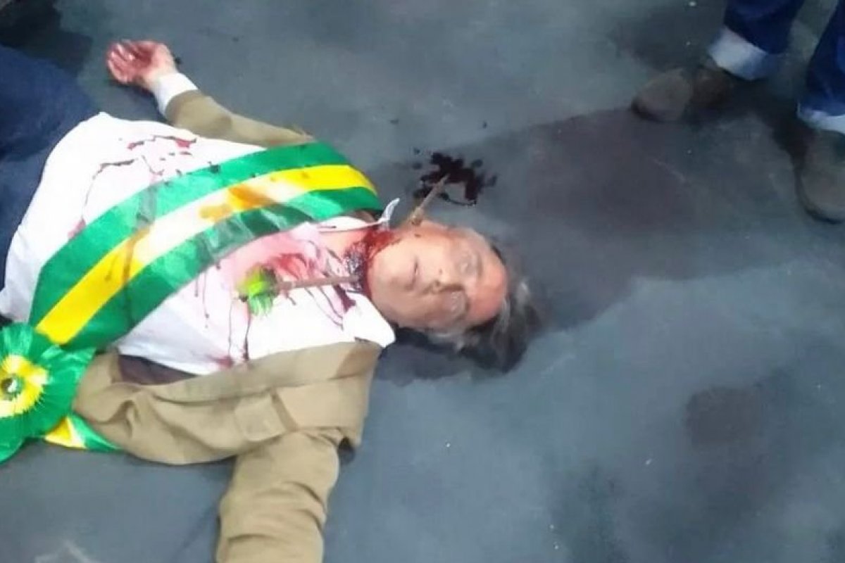 Vídeo que encena atentado contra Bolsonaro é criticado nas redes sociais