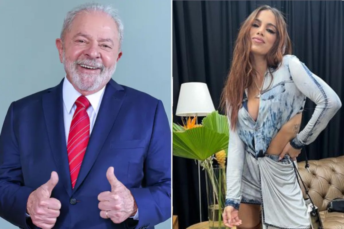 Lula diz entender Anitta não ser petista: 'Só declarou apoio por mim'