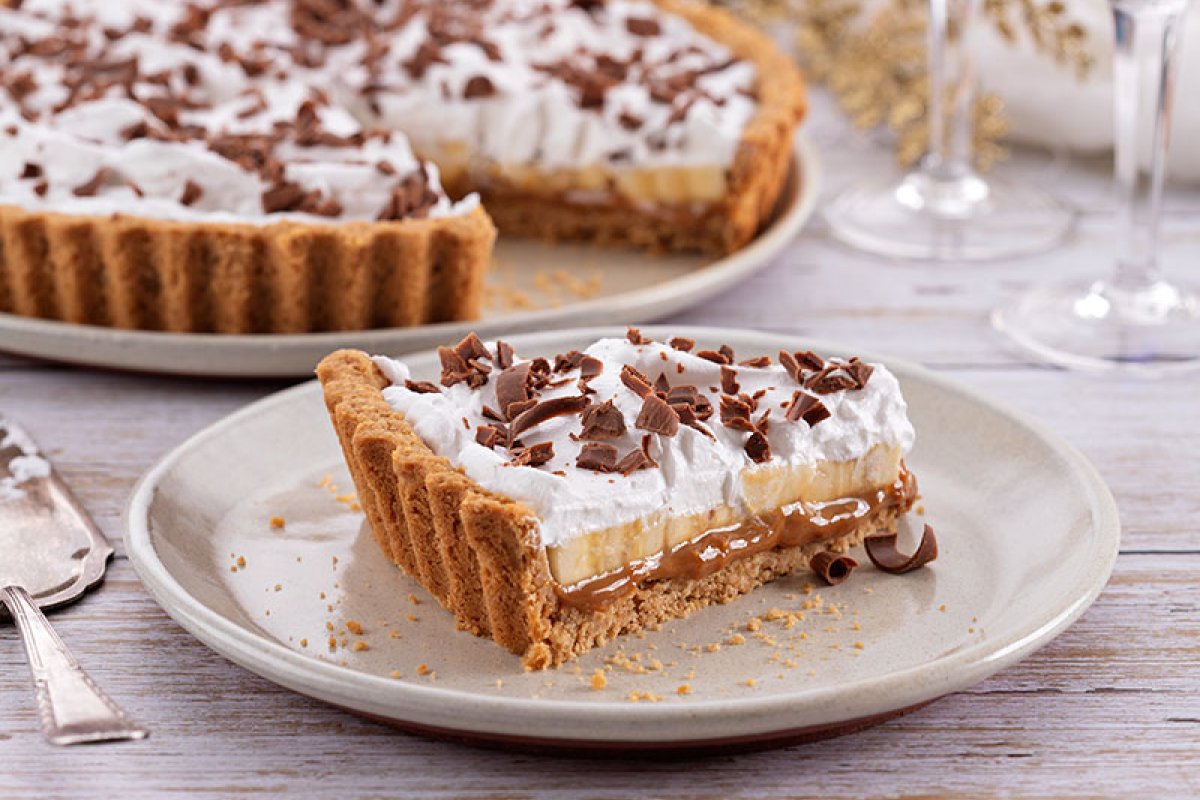 Dia do Biscoito: Saiba como fazer a famosa torta Banoffe!