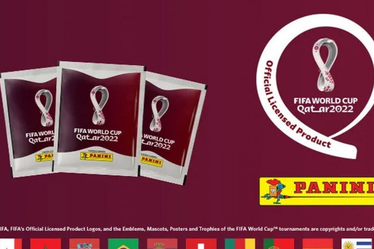 Panini abre pré-venda do álbum de figurinhas da Copa do Mundo 2022