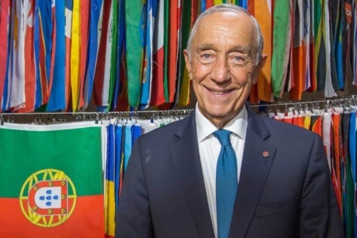 Presidente de Portugal diz que ‘Brasil é uma grande potência’