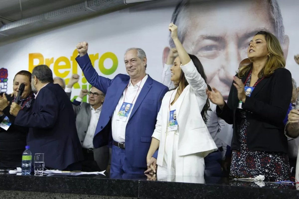 PDT oficializa candidatura de Ciro Gomes à Presidência