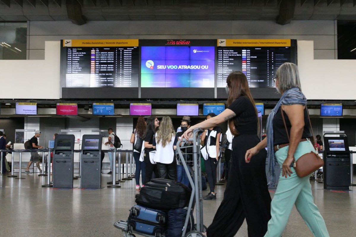 Voos internacionais crescem mais de 7% em um mês no Brasil