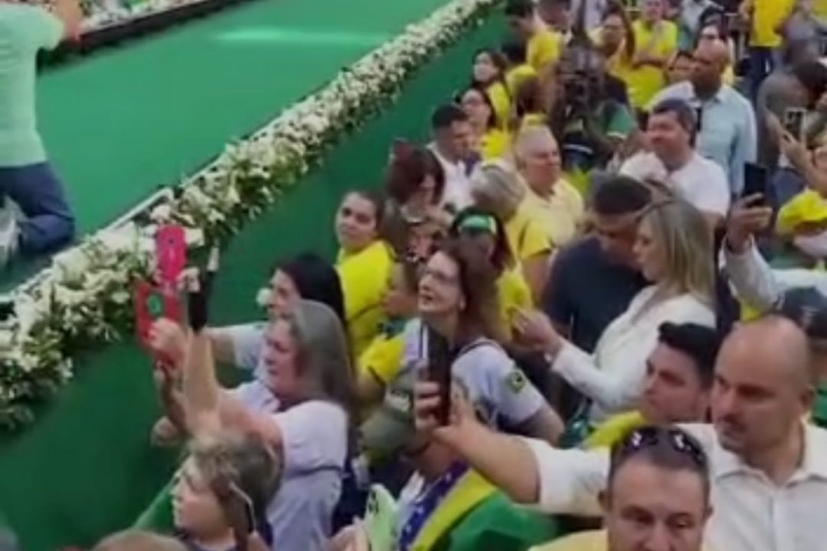 Vídeo: apoiadores enchem Maracanãzinho para lançamento de candidatura de Bolsonaro à reeleição
