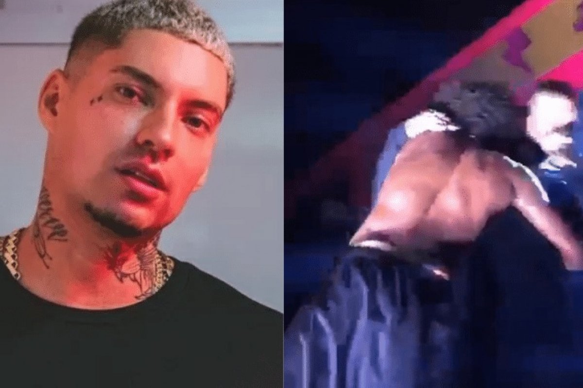 Filipe Ret se pronuncia após derrubar fã que invadiu palco na Bahia