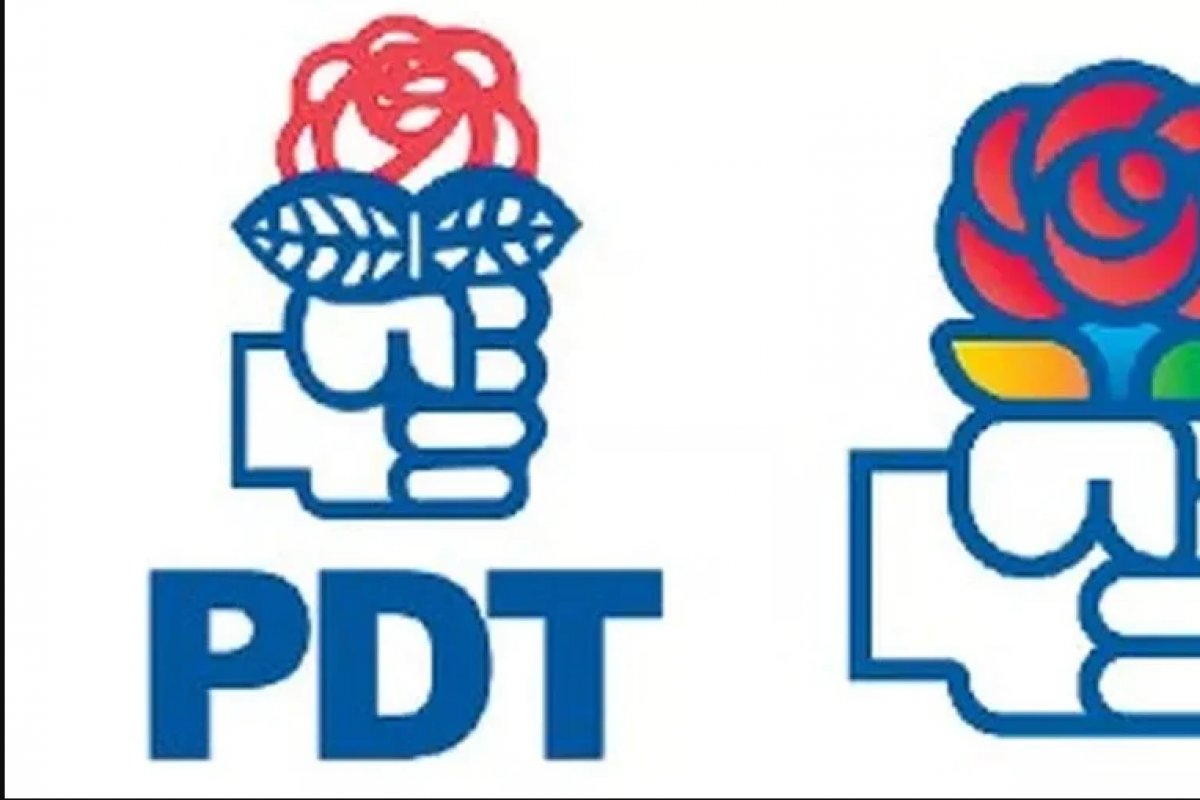 PDT anuncia mudança na logomarca e adiciona cores verde e amarela
