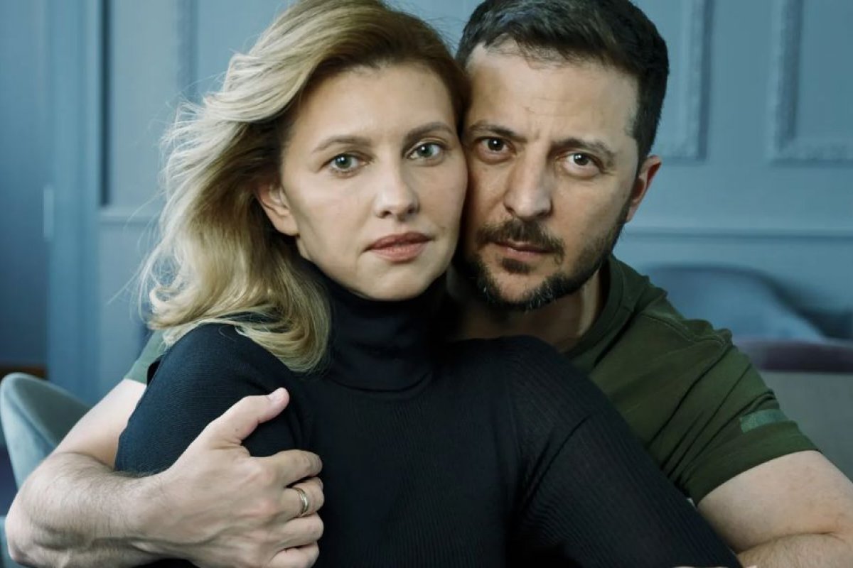 Vídeo: Presidente da Ucrânia é criticado ao posar ao lado da esposa na Vogue