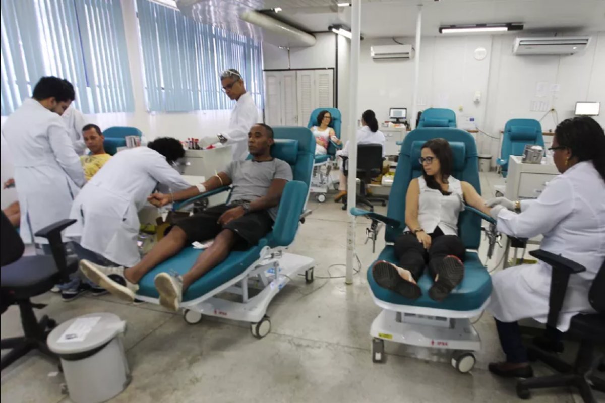 'Sabadão Solidário': Hemoba funciona com horários especiais para doação de sangue