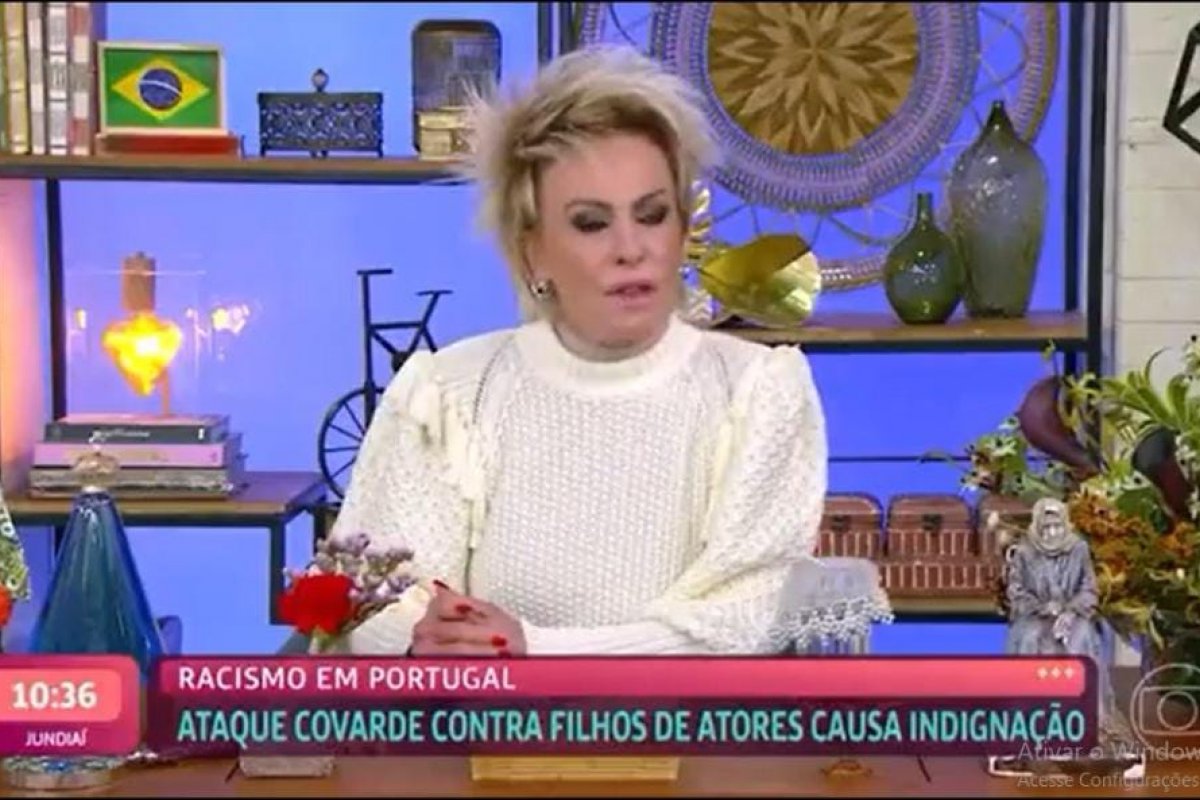 Vídeo: Ana Maria Braga demite responsável por exibição de macacos enquanto ela falava sobre caso de racismo