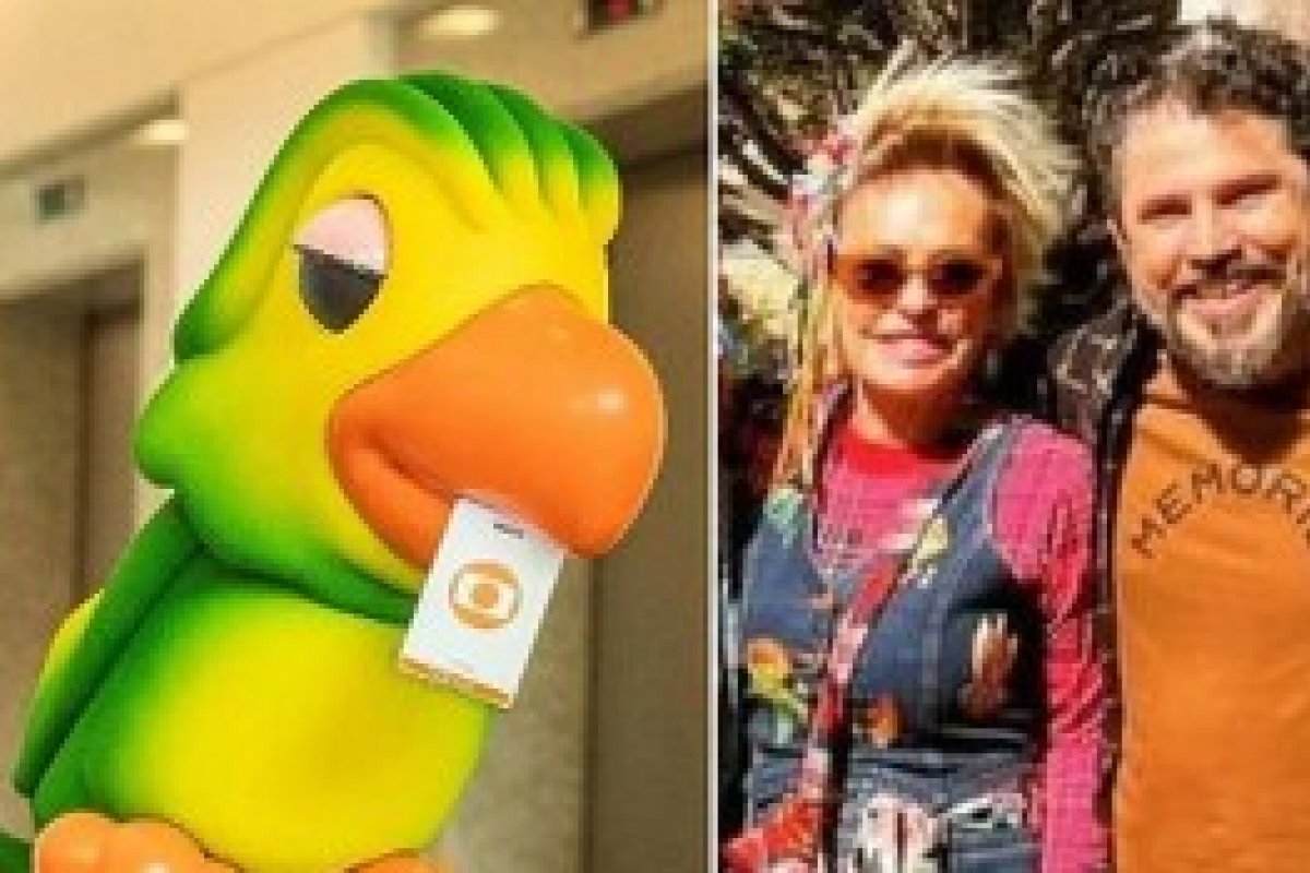 Com muita sintonia, Ana Maria Braga surge pela primeira vez em foto com intérprete de Louro Mané, o filho do Louro José!