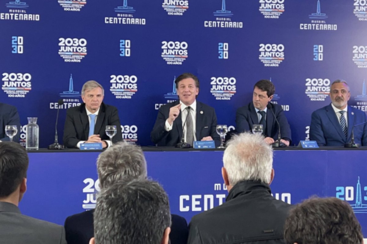 Copa 2030: Argentina, Chile, Paraguai e Uruguai lançam candidatura única para sediar evento