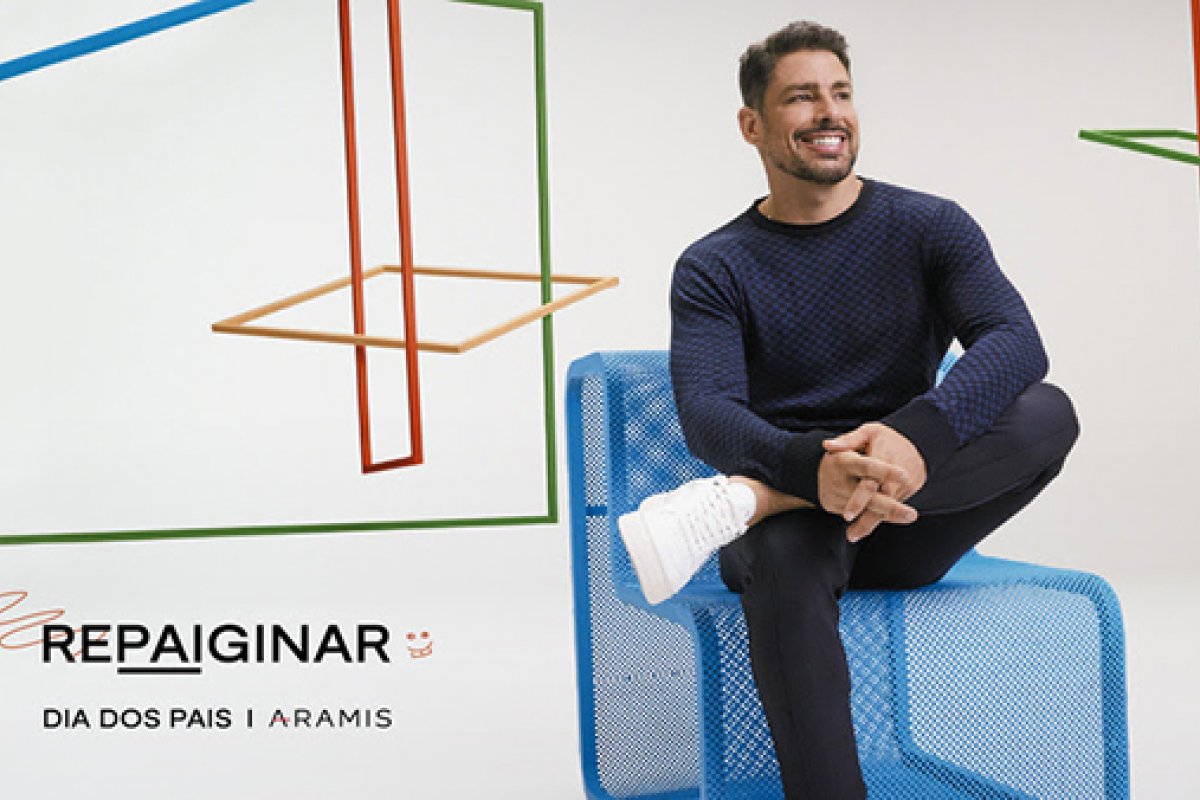 Marca convoca Cauã Reymond para campanha de Dia dos Pais!