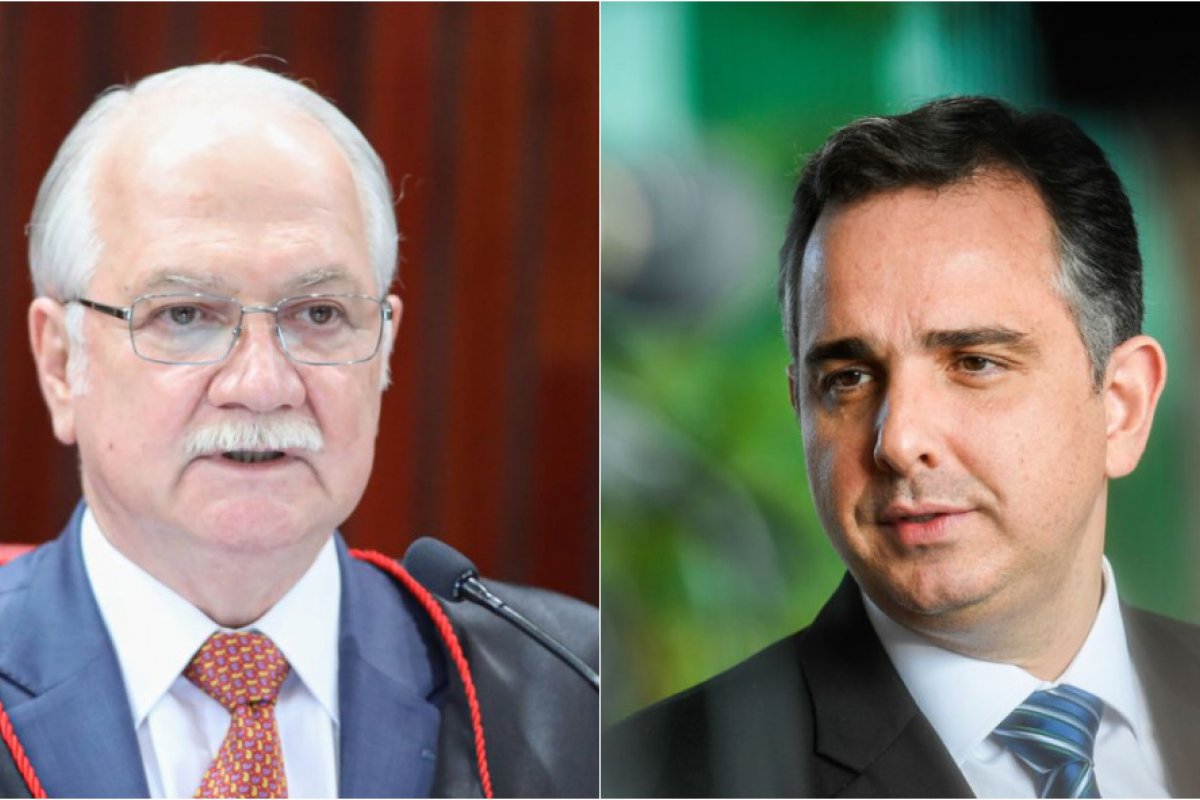 Fachin agradece a Pacheco por defesa do processo eleitoral