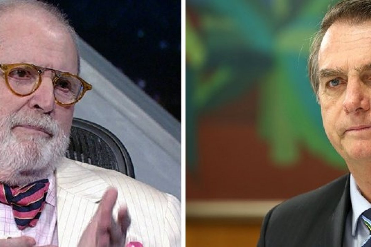 Bolsonaro lamenta morte do humorista Jô Soares nas redes sociais