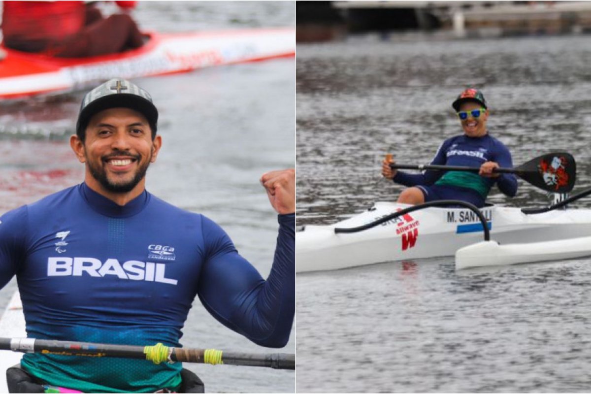 Brasileiros levam prata e bronze em Mundial de Paracanoagem no Canadá