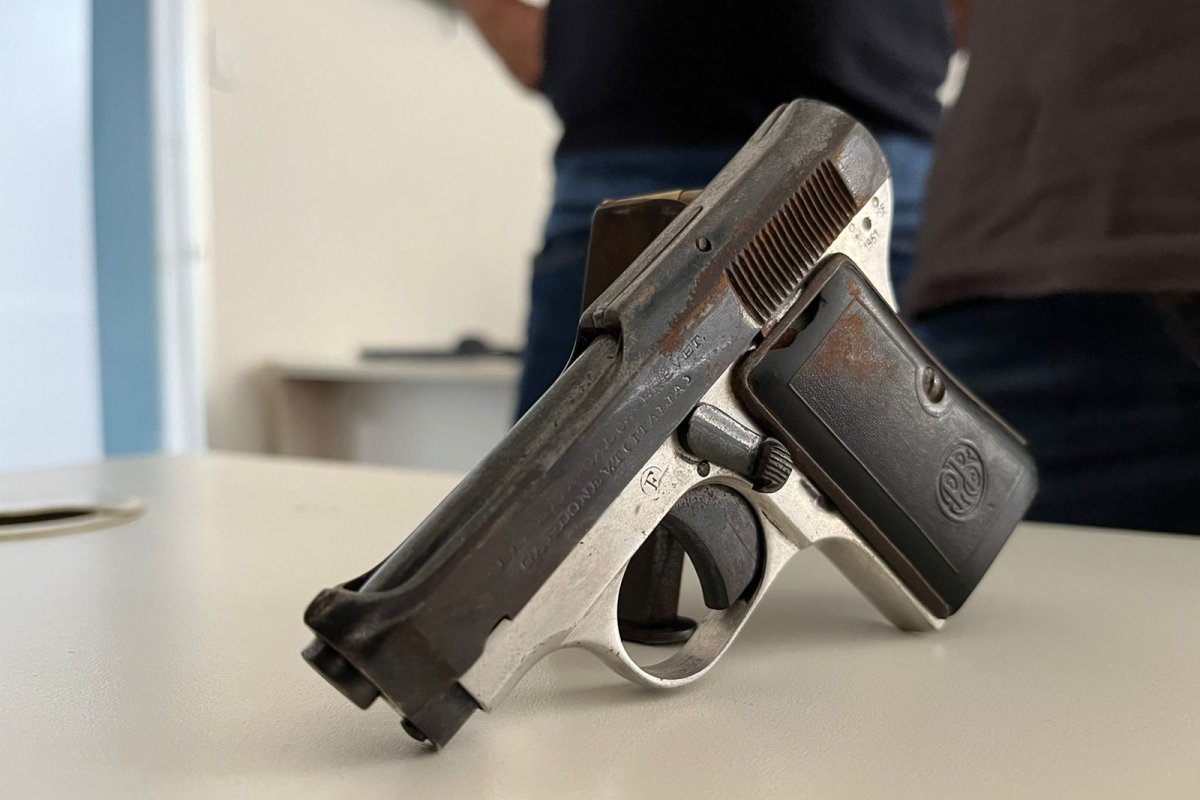 Arma utilizada em latrocínio de adolescente é apreendida pela polícia