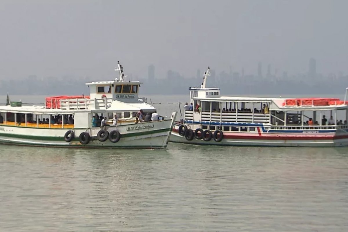 Travessia Salvador-Mar Grande tem procura moderada e opera com 6 embarcações nesta terça (9)