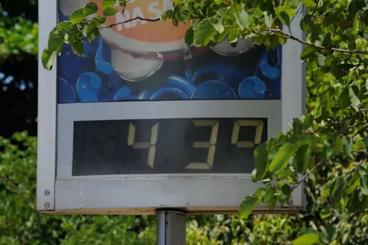 Julho registra temperaturas médias mais altas da história do Brasil