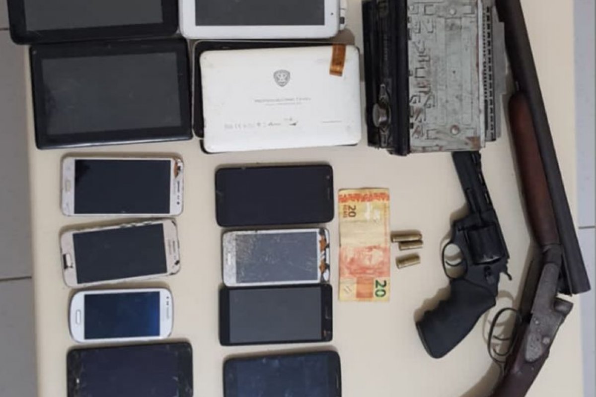 Dois assaltantes e um homicida são presos em Coração de Maria