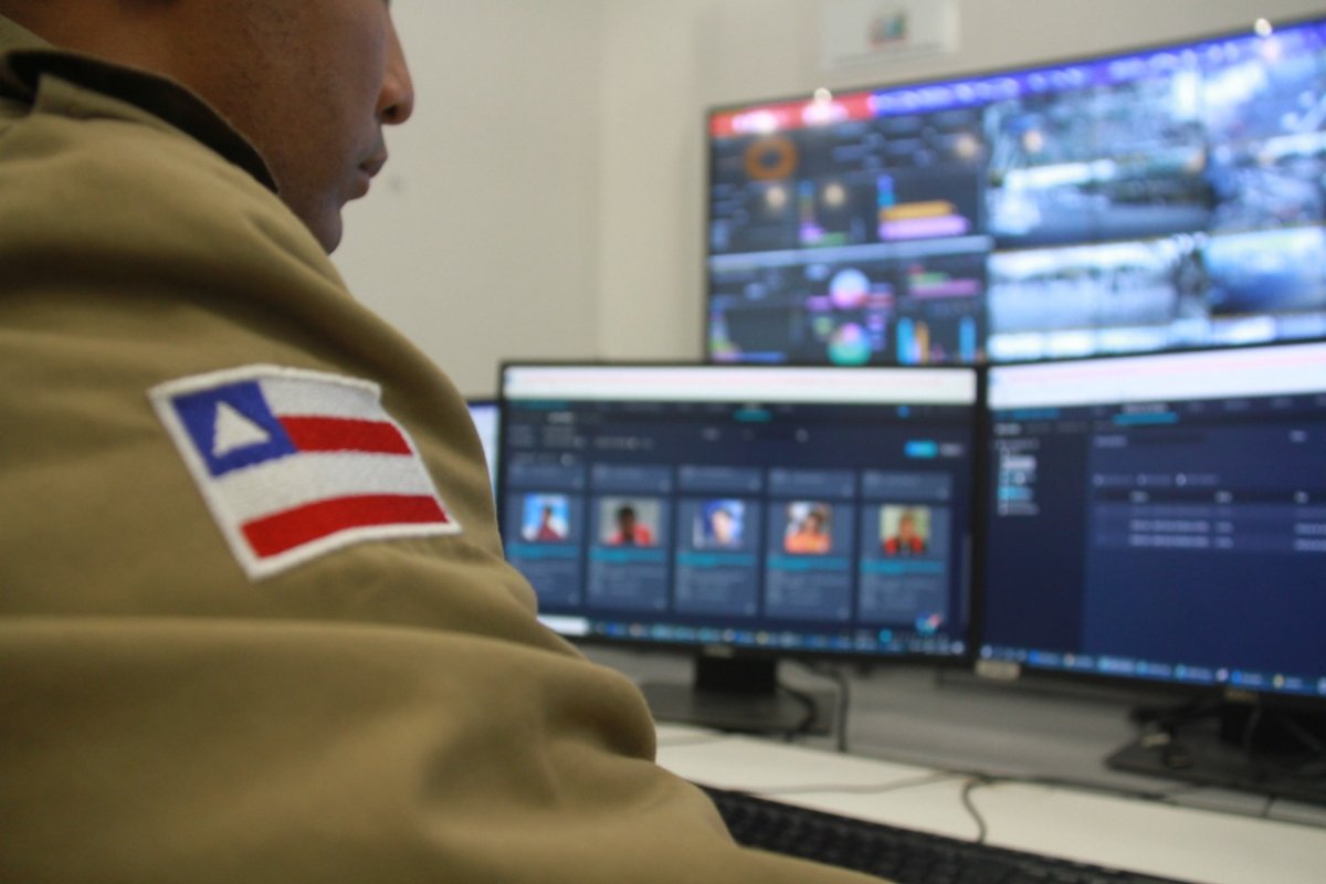 Foragido da justiça é capturado em Salvador com ajuda do sistema de reconhecimento facial