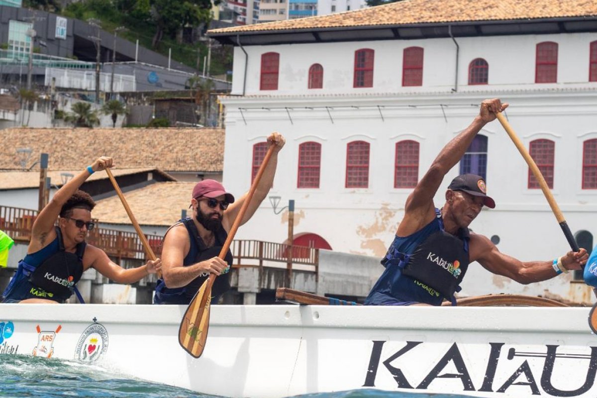 Competição de remo acontece neste fim de semana na capital baiana