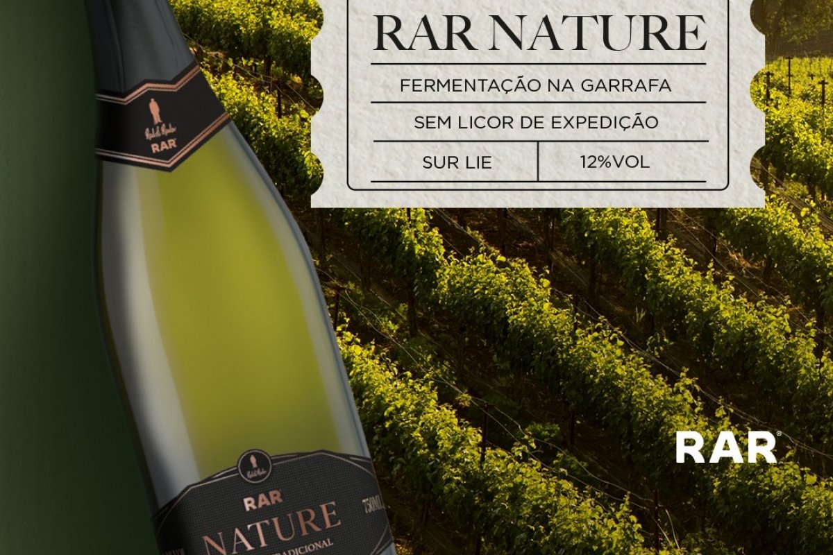 Elaborado a partir de uvas cultivadas a mil metros de altitude, a RAR lança seu mais novo rótulo de espumante!