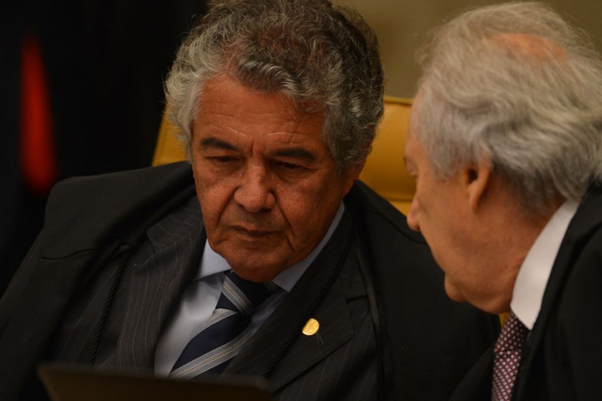 Marco Aurélio Mello crítica discurso de posse de Moraes no TSE