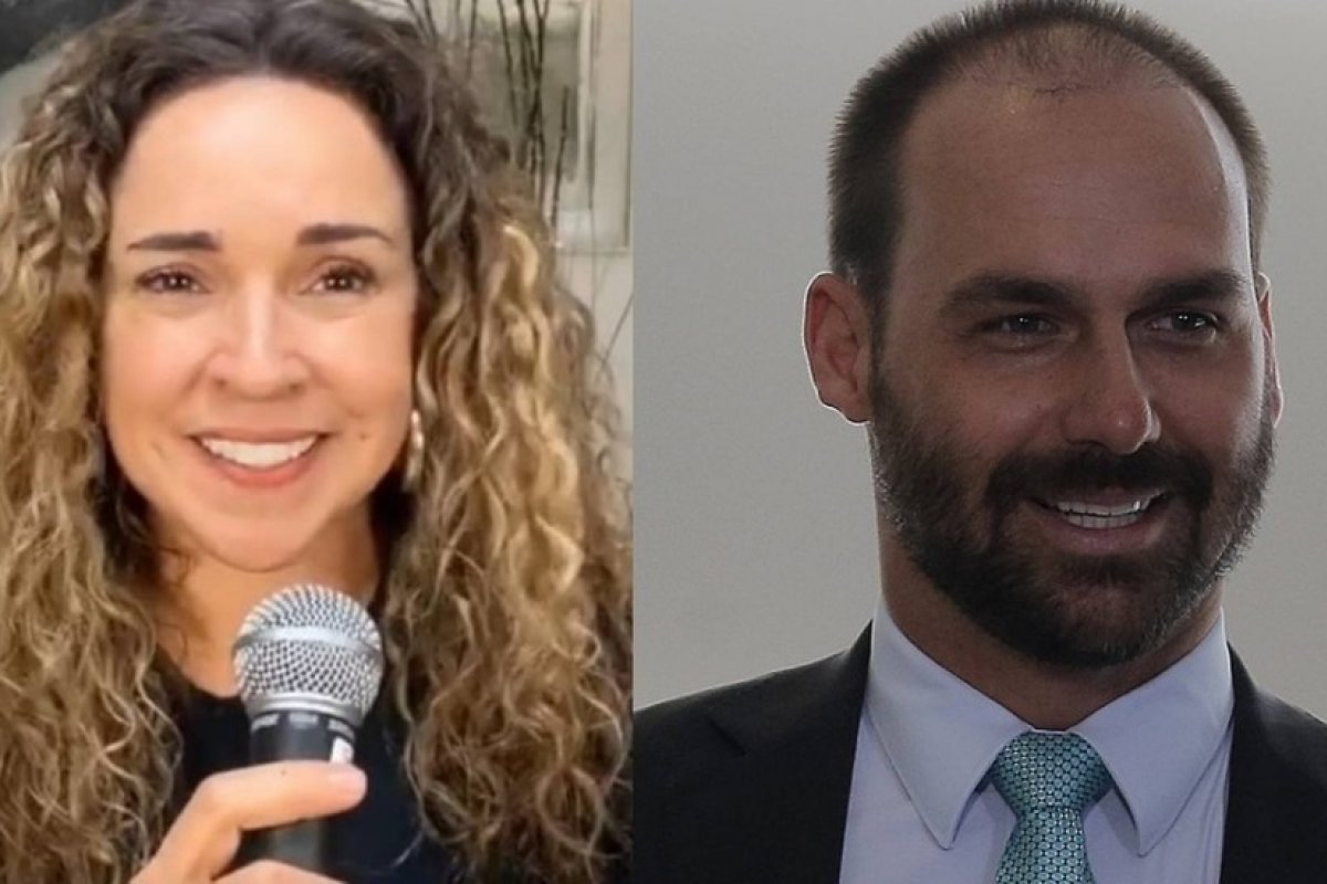Ação por 'fake news' que Daniela Mercury move contra Eduardo Bolsonaro é acolhida pela PGR