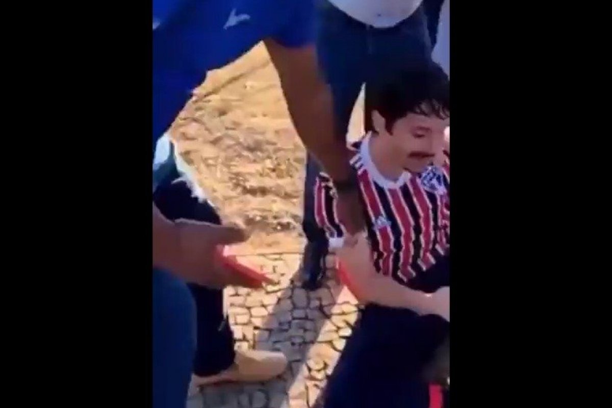 Video: Wiker Leão se joga no chão e acusa ter sido agredido