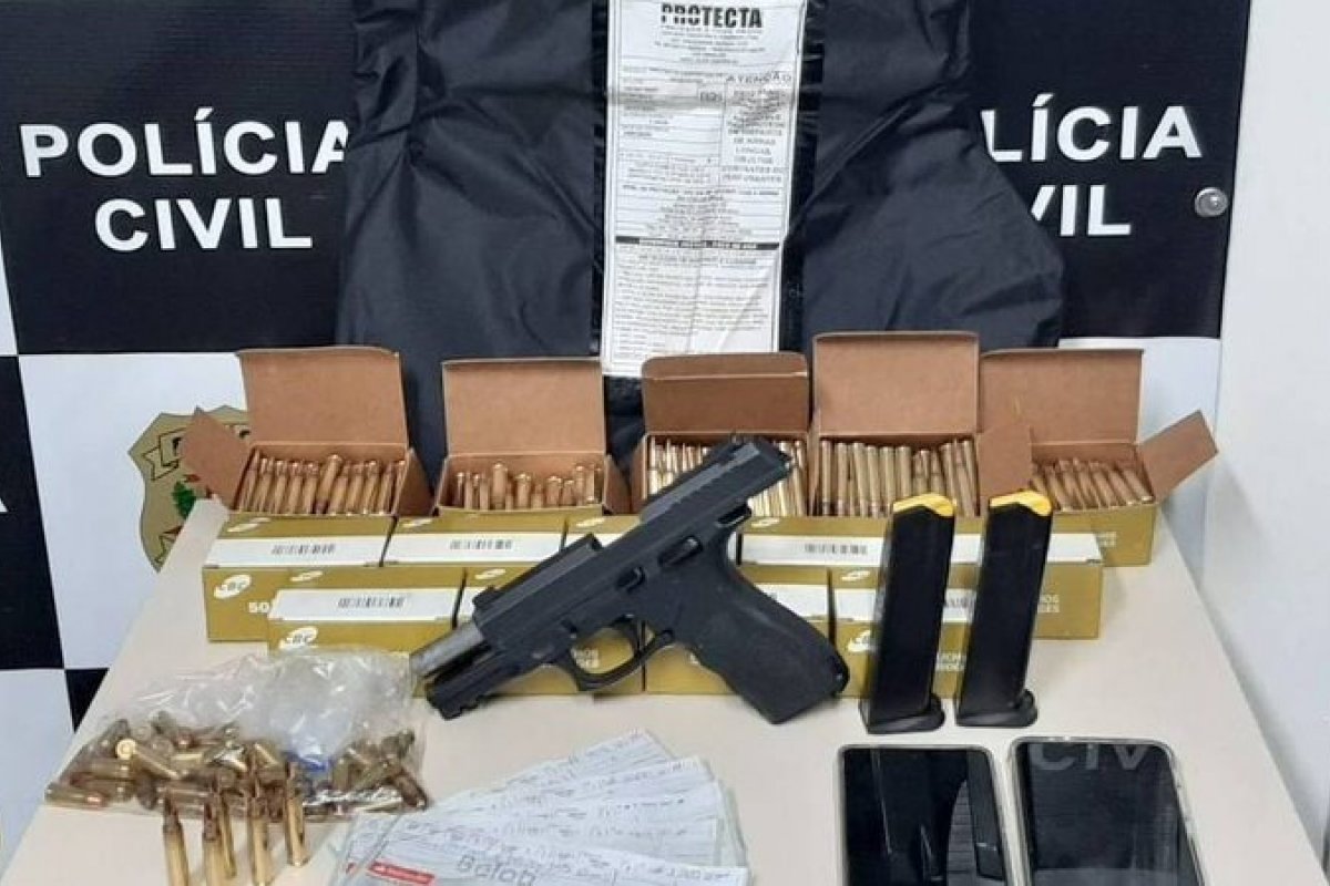 Atirador desportivo é preso sob suspeita de repassar armas para integrantes do PCC
