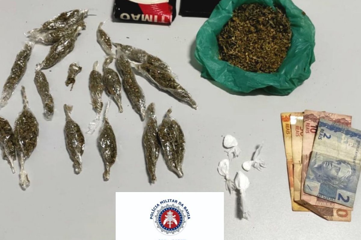 Homens são presos após serem encontrados com drogas em Mansidão