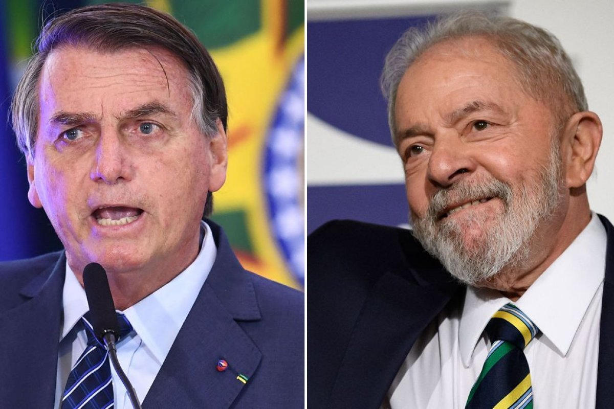 BTG/FSB: Lula registra 45% das intenções de voto; Bolsonaro tem 36%