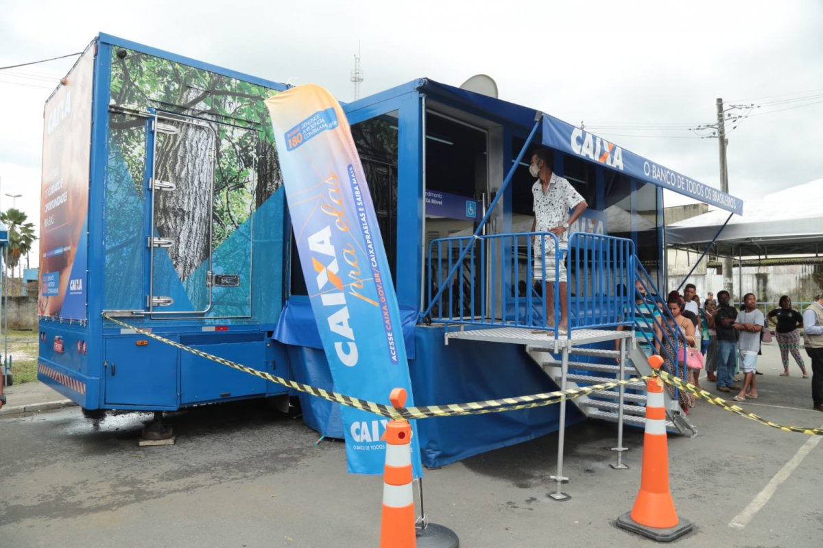 Caminhão-agência do programa ‘Caixa pra Elas’ está disponível em Salvador
