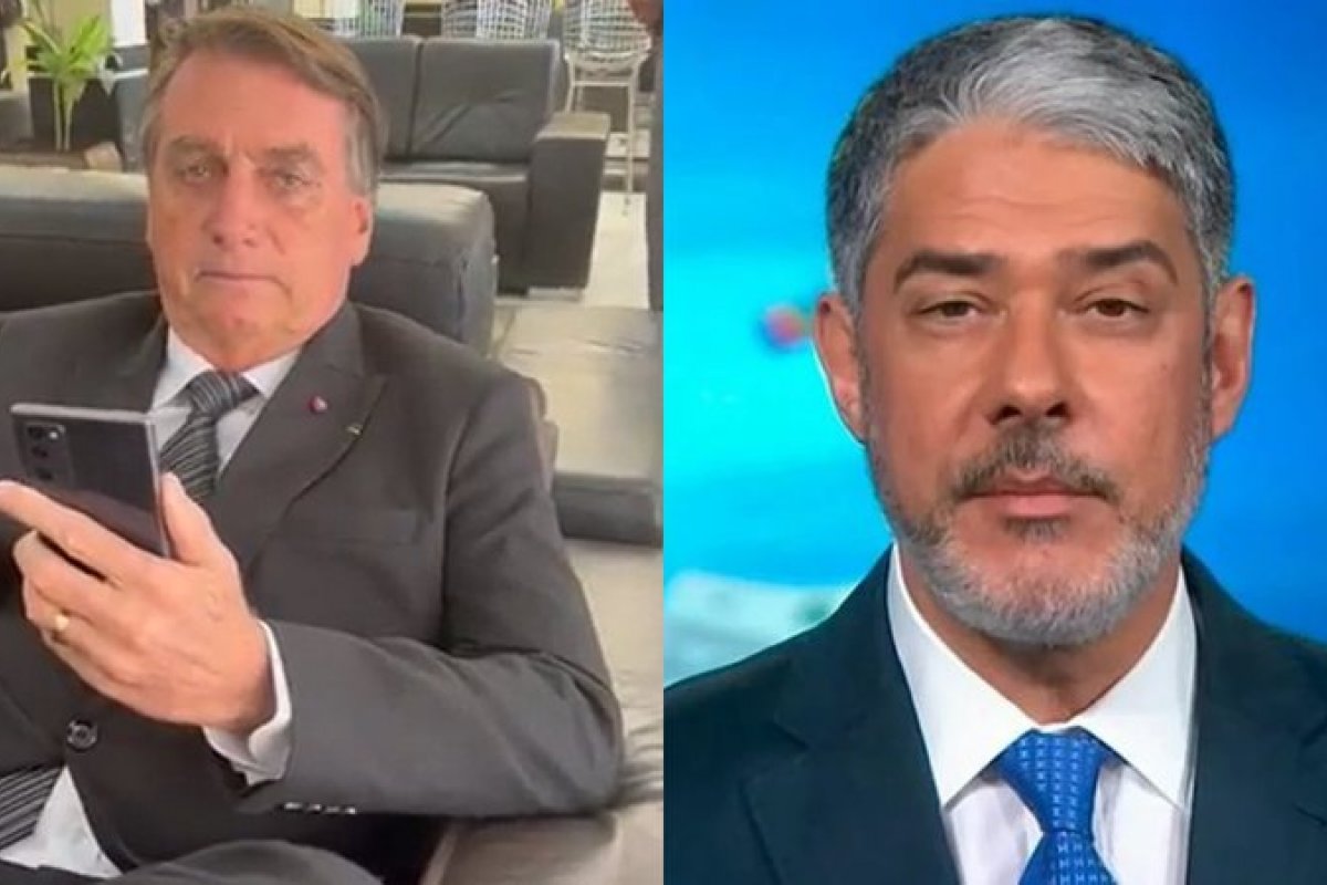 Bolsonaro debocha de William Bonner e promete beijar âncora durante sabatina!