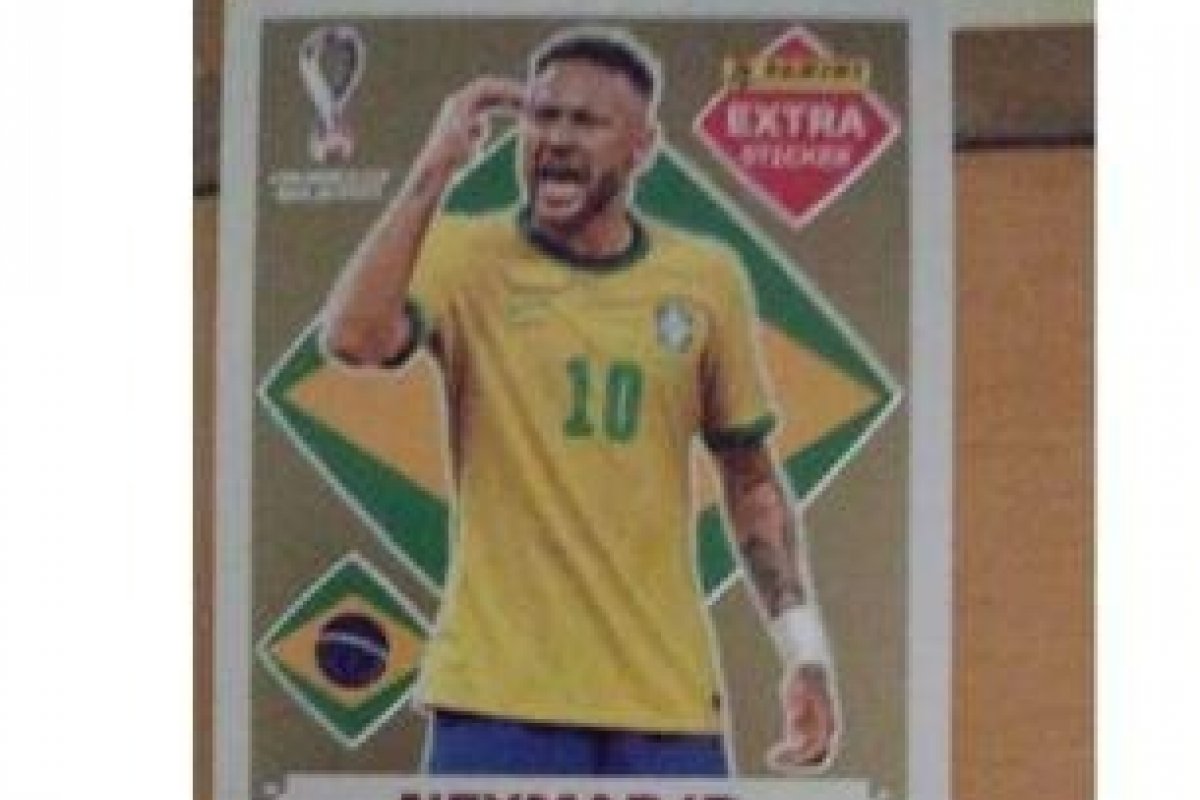 Figurinha rara de Neymar no álbum da Copa pode custar até R$ 9 mil