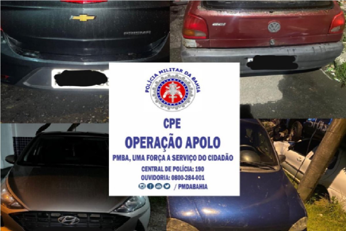 Dupla é presa por roubo de quatro veículos em Camaçari (BA)
