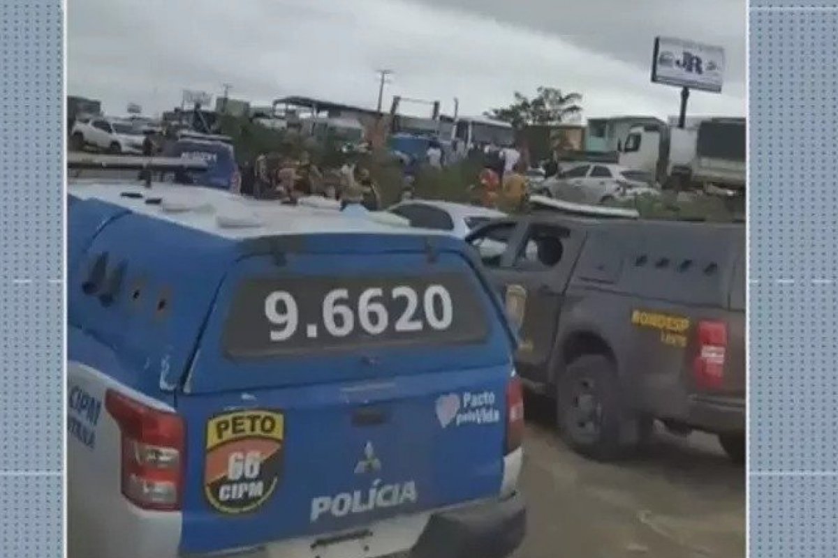PM é baleado durante tentativa de assalto em Feira de Santana